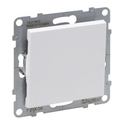 Suno Łącznik Schodowy - 10 Ax - 250V - Zaciski Automatyczne Biały 721106 LEGRAND (721106)